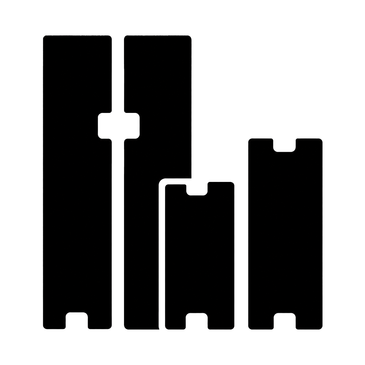 Machined millwork parts